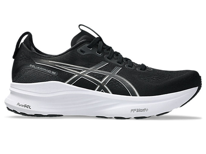 ASICS GEL-KAYANO 32 WIDE - Black/White - UK 3.5